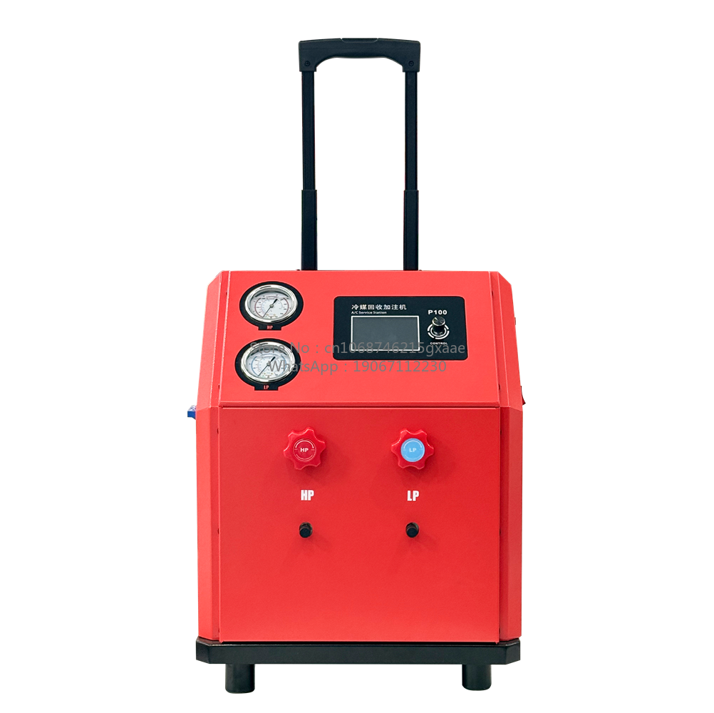 Coolant Flush Machine - Tragbare Multi-Kältemittel-Klimaanlagen-Servicemaschine für P100 für R134a