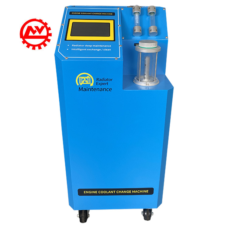 Coolant Flush Machine - Vollautomatische Kühlsystem-Spülmaschine mit 7-Zoll-Touchscreen für Frostschutzmittel-Wechsel