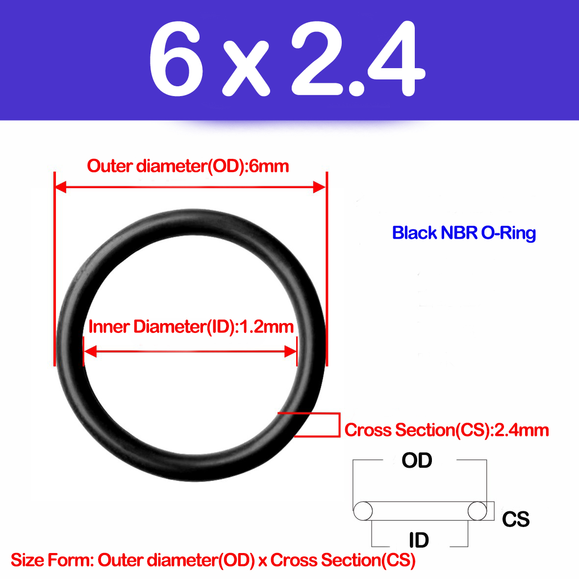WD CS 2,4/2,8/4,6 mm, NBR O-Ri – Auto Repair Cs Bewertung und Preis